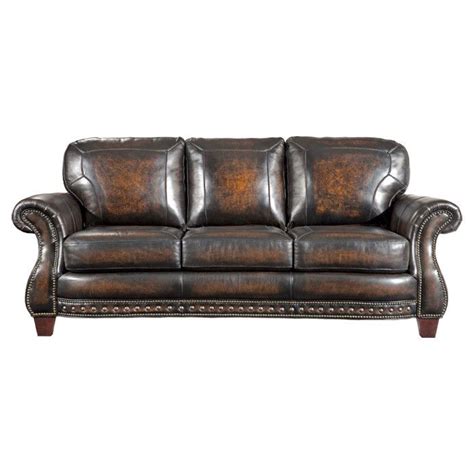 Stetson Leather Sofa Broyhill Furniture Leather Furniture Leather