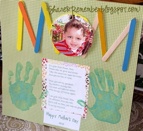 Mothers Day Projects For Preschoolers