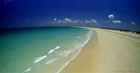 Cable Beach Broome Western Australia Beach Turquoise Ocean