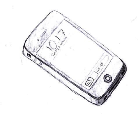 Drawing Of Iphone At Explore Collection Of Drawing