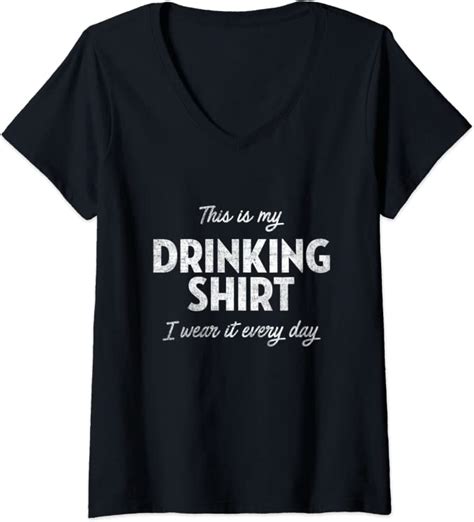 Amazon Com Womens This Is My Drinking Shirt Funny Drinking Shirt