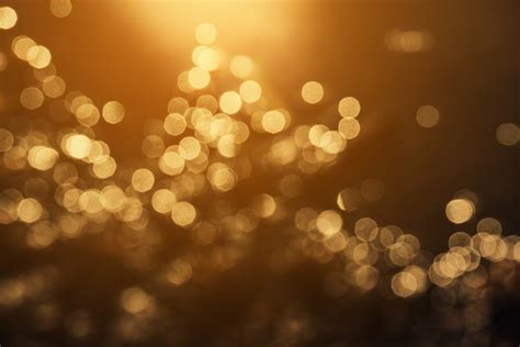 Bokeh Gold Light Backgrounds Stock Photo Download Image Now