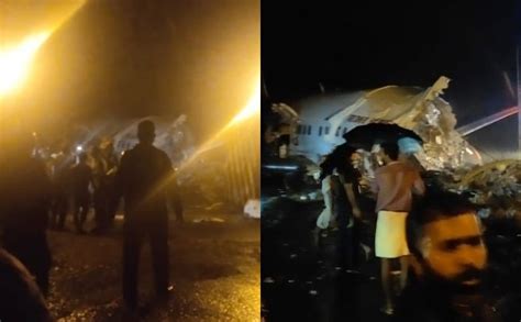Kozhikode Air India Express Plane Overshoots Runway During Landing