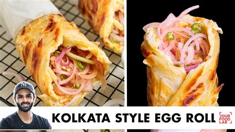Kolkata Style Egg Roll Perfect Flaky Parotta क्रिस्पी आलू चिल्ली