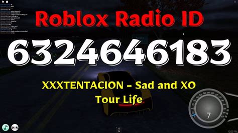 XXXTENTACION Sad And XO Tour Life Roblox ID YouTube
