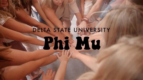 Delta State University Phi Mu Recruitment Video 2020 Youtube