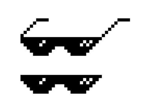 Pixel Glasses Vector Art Icons And Graphics For Free Download