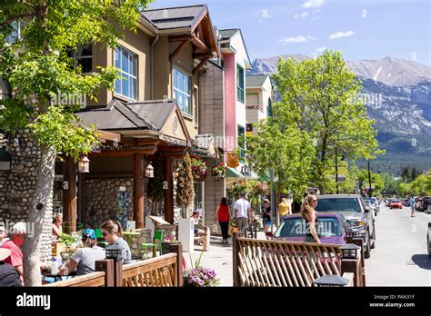 Town Canmore Alberta Hi Res Stock Photography And Images Alamy