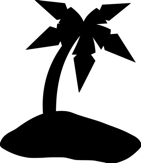 Svg Coconut Tree Ocean Vacation Free Svg Image And Icon Svg Silh