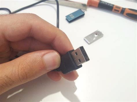 Secret Flash Drive Inside An Usb Cable 5 Steps With Pictures