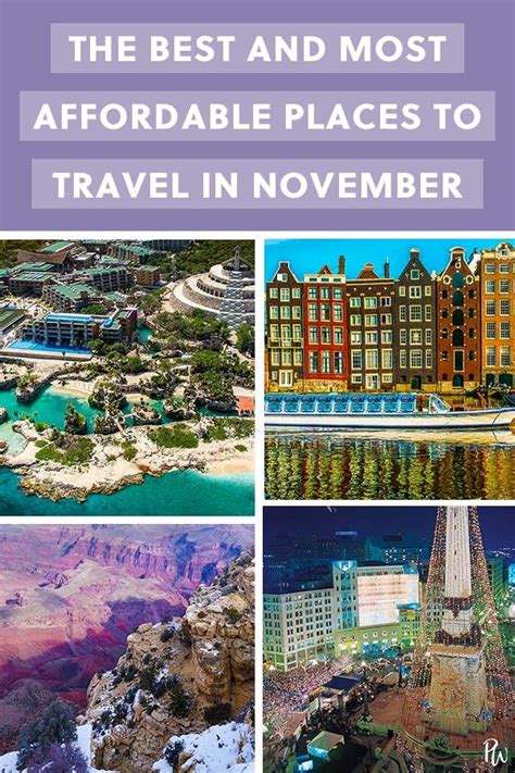 5 Best Places To Travel In November Places To Travel Best November