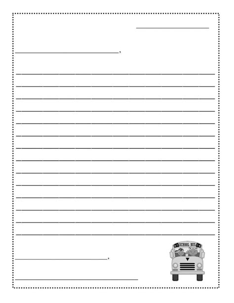 022 Free Letter Writing Template Best Ideas Download Format With Blank