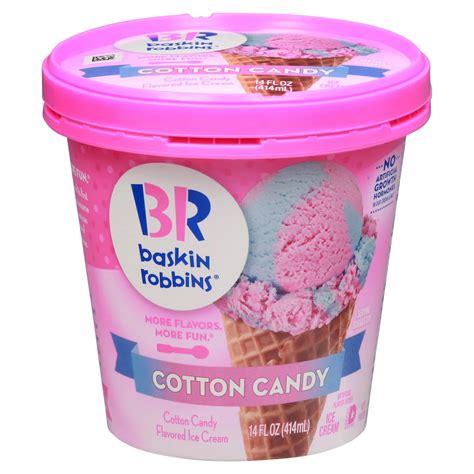Baskin Robbins Cotton Candy Ice Cream Shop Ice Cream At H E B
