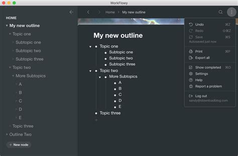 Following is a handpicked list of best mac apps with their popular features and website. The best free Mac apps for creating outlines