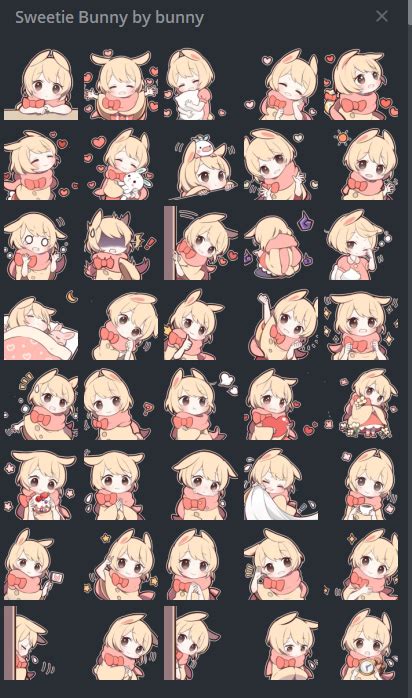 Discord Emoji Pack Anime Wicomail