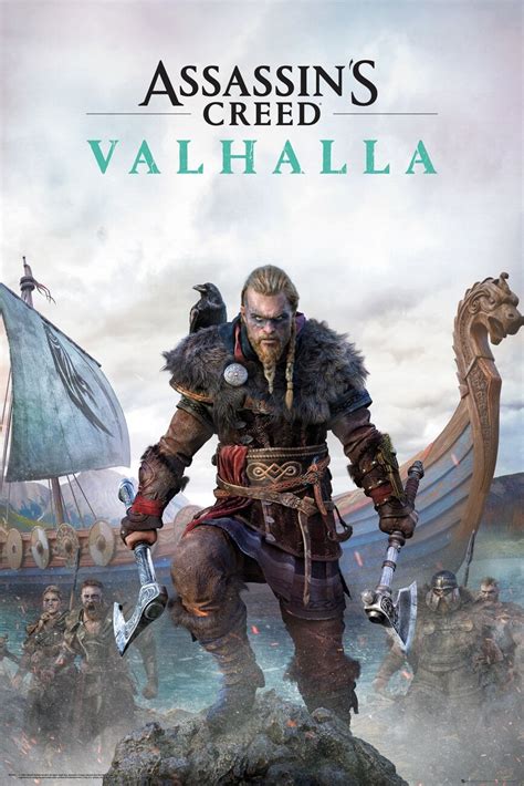 Assassins Creed Valhalla Standard Edition Póster Lámina Compra