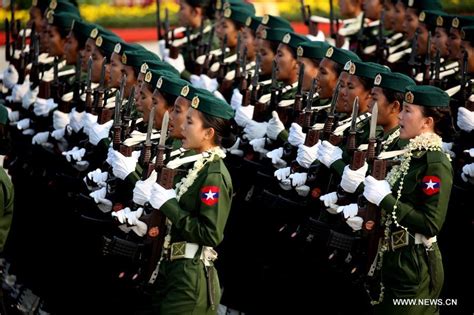 Myanmar Holds Military Parade To Mark 73rd Armed Forces Day Calling