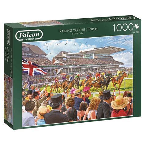 Falcon De Luxe Racing To The Finish 1000 Piece Jigsaw Puzzle