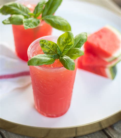 A Watermelon Basil Margarita For The First Day Of Summer Laptrinhx News