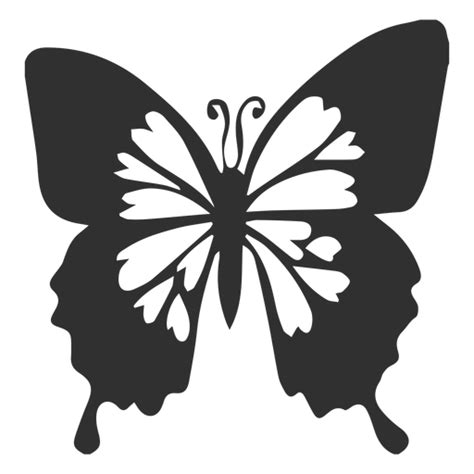Mariposa Azul Vector Png Butterfly With Wings Perspective From Top