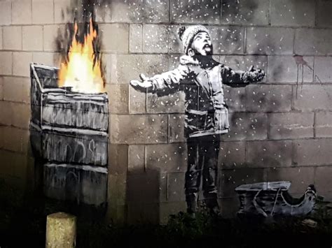 Banksy Confirmed As Port Talbot Artist Diff Graff