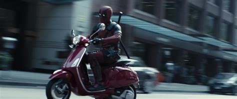 Vespa Scooter Used By Ryan Reynolds In Deadpool 2 2018