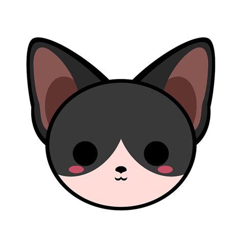 Cute Tuxedo Sphynx Cat Digital Art By Alien3287 Pixels