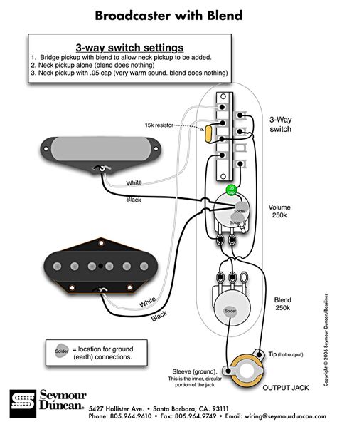 This guide is based on our telecaster wiring kit and the components therein. Standard Telecaster Wiring Diagram Sample