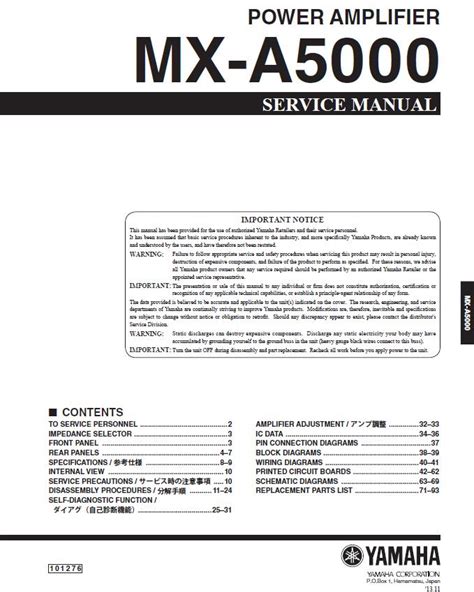 45 Book Yamaha I425 Yamaha A 1 Owners Manual Pdf Download Manualslib