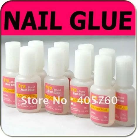 30 X 2g Pro Nail Glue With Brush False French Acrylic Tips Nail Art