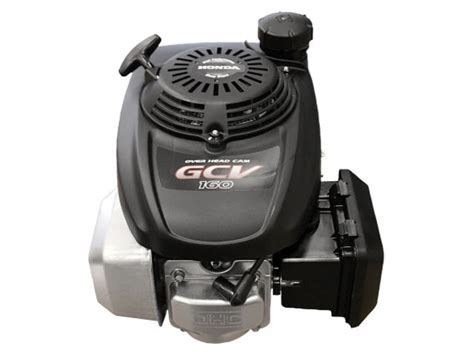 Robust steel deck for strength and durability. Honda GCV160 (4.5 HP) small engine with vertical shaft ...