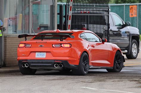 Check spelling or type a new query. 2019 Camaro ZL1 1LE Shows Updated Rear Fascia, Taillights ...