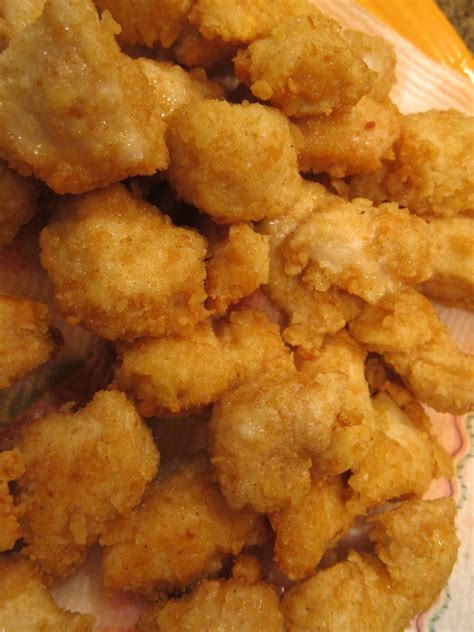 You can cook basic chicken nuggets in vegetable oil. The Unprocessed Kitchen: Chicken Nuggets and Ranch