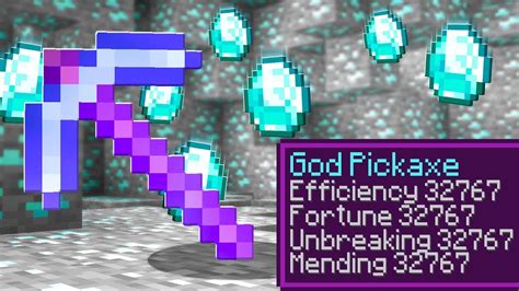 The minimum values are all calculated using a linear function y = kx+m where y is the calculated minimum value, x is the current enchantment power level and k and m varies between different enchantments. MAX Level Fortune 32767 Pickaxe in Minecraft! (Max Level Enchantments) - YouTube