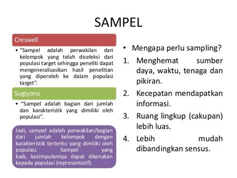 Contoh Populasi Dan Sampel Dalam Skripsi Kualitatif - Kumpulan Berbagai