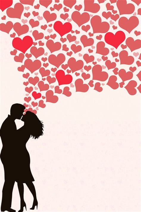 Romântico Cartoon O Dia Dos Namorados Imagens de fundo gratuitas Desenhos Dia Dos Namorados