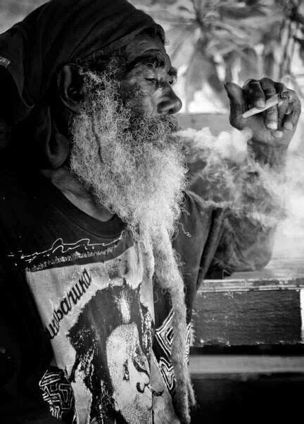 Man Smoking Smoking Weed Rasta Man Jah Rastafari Haile Selassie