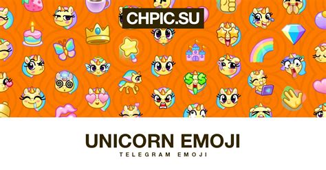 Unicorn Emoji Telegram Animated Emoji