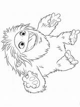 Yeti Everest Coloring Colouring Coloringpage Abominable 1001coloring Colour Check Category sketch template