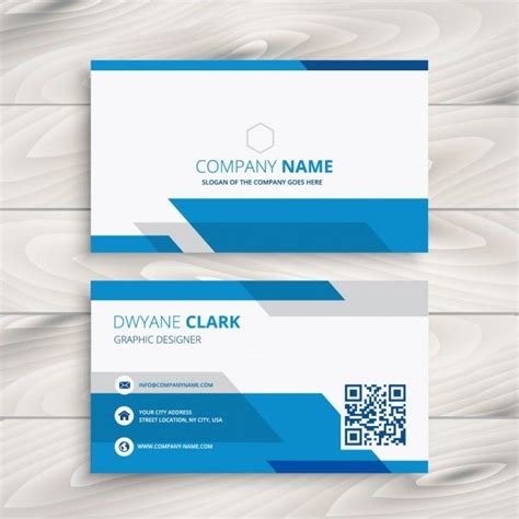 Download Blue And White Corporate Business Card For Free Printing
