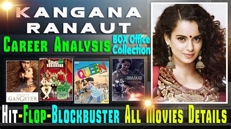 Kangana Ranaut Hit And Flop Movies List With Box Office Collection