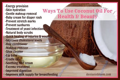 Different Uses For Coconut Oil Musely