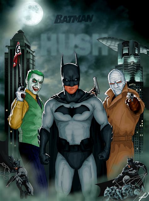 Batman Hush Poster By Ratgnaw On Deviantart