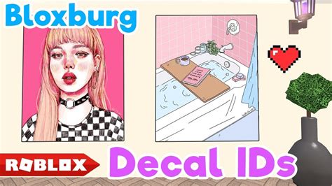 Cute Color And Aesthetic Decal Ids Bloxburg Youtube