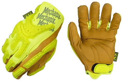 Mechanix Wear Cg40 91 Heavy Duty High Visibility Impact Gloves Pair