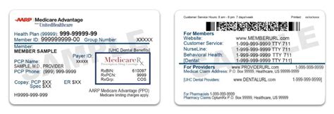 United Healthcare Id Card Sample