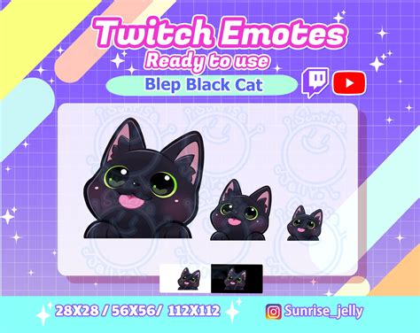 Digital Art And Collectibles Drawing And Illustration Kitty Emote Twitch