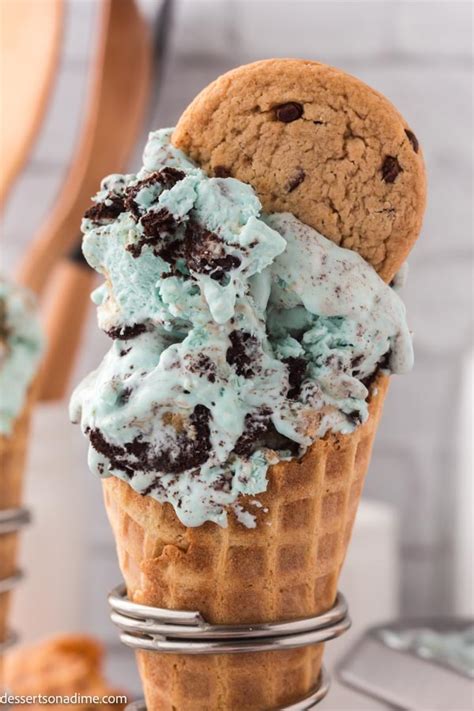 Cookie Monster Ice Cream No Churn Ice Cream Recipe