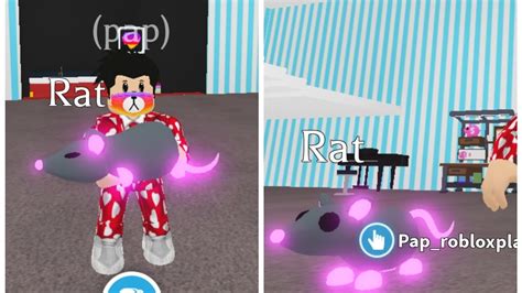 Making A Neon Rat In Adopt Me Youtube