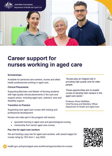 Career Support For Nurses Working In Aged Care Australian Government
